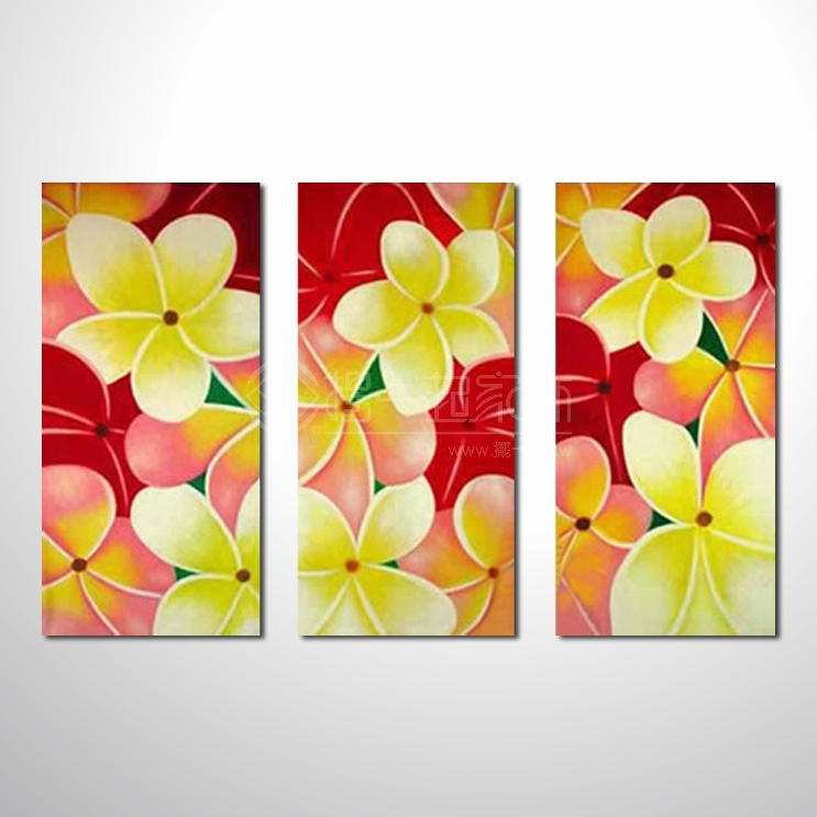 典雅3拼花卉064 油畫 裝飾...